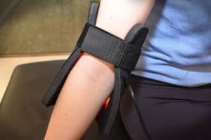 Red light therapy pad for elbow usage