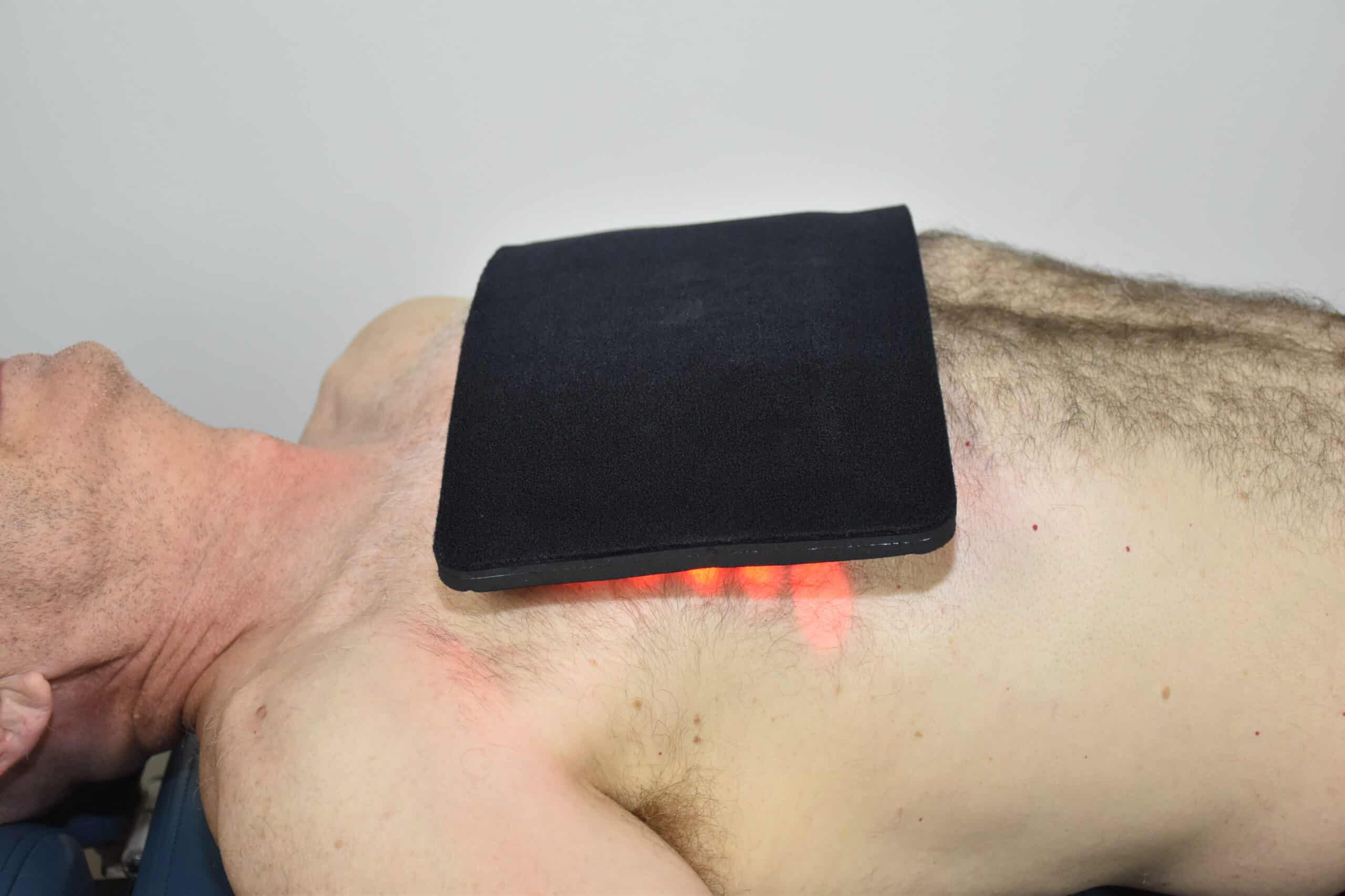 Red Light Therapy on the Chest