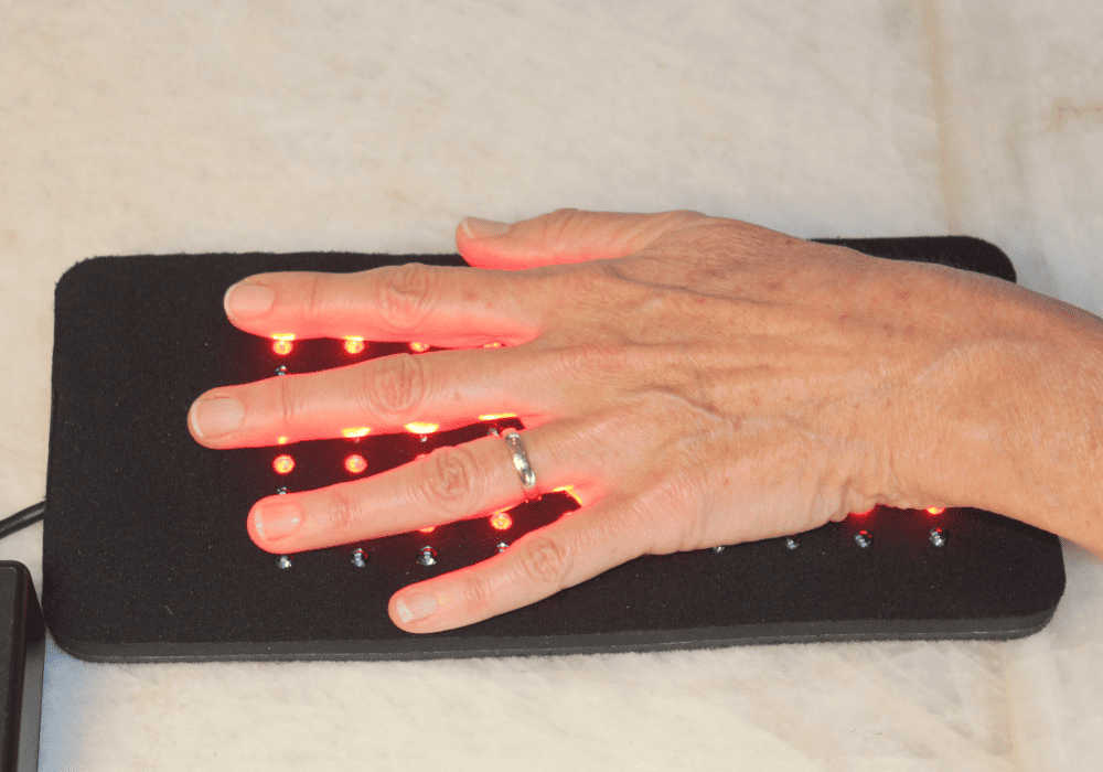 small red light therapy pad for hand pain product photo for gallery